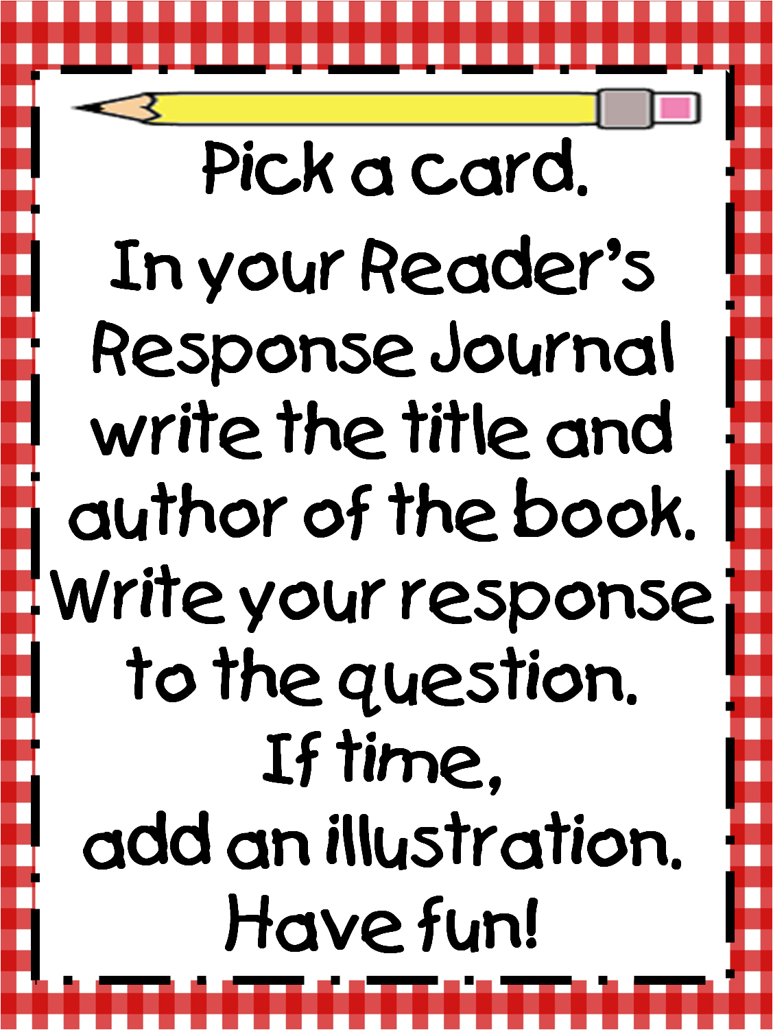 Write a response to a book